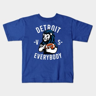 Detroit Lion VS Everybody Kids T-Shirt